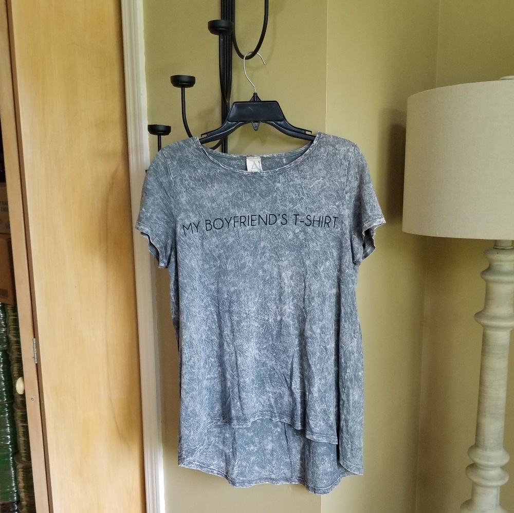 American Age Gray Graphic Tee